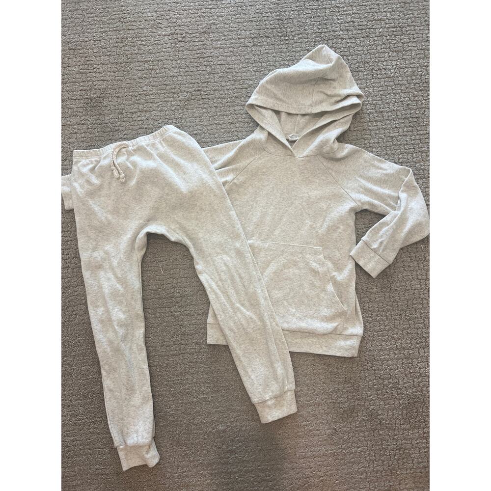 Little One Shop Hoodie Set Oatmeal 5